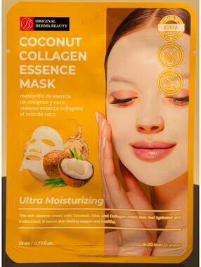 Original Derma Beauty Coconut Collagen Essence Mask Ultra Moisturizing